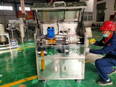 China Máquina portátil de la prensa del barro de Membrane Type Filter de las aguas residuales experimentales de la prensa en venta