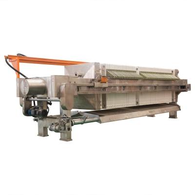 China 1000mm Auto Chamber Filter Press For Sugar Syrup Concrete Slurry for sale