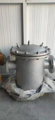 China Stainless Steel Basket Type Filter Housing Equipment Ss Filter Press Spares for sale