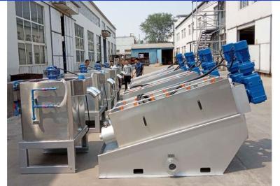 China Spot Screw Press Dewatering Equipment Machine System With Activated Sludge Process for sale