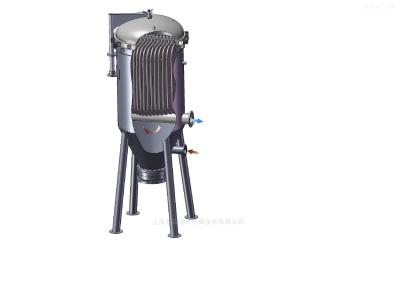 China Blade Vertical Pressure Leaf Filter 8 Inch 6