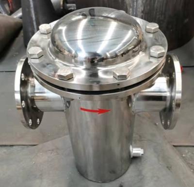 China Van de de Filterhuisvesting van de water Hoge Stroom Materiële Ss 304 Magnetische het Ijzerseparator van de Filterscx Pijpleiding Te koop