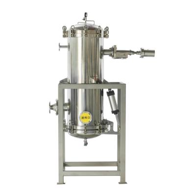 China Palm Peanut Mustard Coconut Cooking Edible Oil Leaf Filter System Vertical Hydraulic for sale