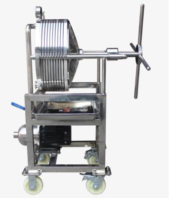 China Apple Juice Stainless Steel Filter Press voor de Boring van de Olieextractie Te koop