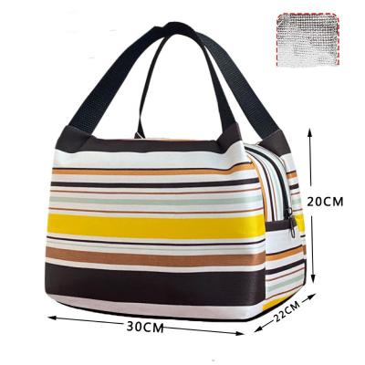 China Wholesale Waterproof Oxford Insulated Lunch Bag Women Cooler Lunch Box Bags Men Storage Container Lunch Tote Bag For Kids for sale