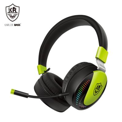 China RGB Light Top Sell Wireless Gaming Headphones Gaming Headsets With RGB Light 7.1 Surround For Mobile Game for sale