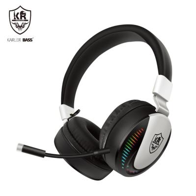 China Wireless RGB Light Phone Gaming Earphones Gaming Headsets With RGB Light 7.1 Surround For Mobile Game for sale