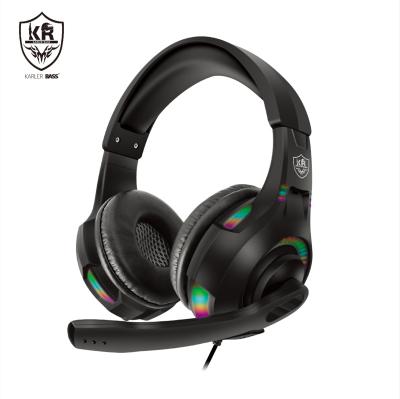 China RGB Light Gaming Earphones Pro Gaming Headsets With 7.1 RGB Light Bezel For PC Laptop PS4 PS5 for sale