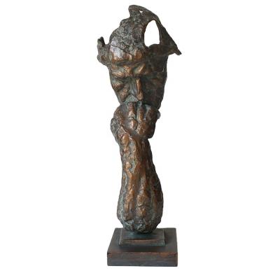 China Abstract Europe Cast Iron Thinker Statue for sale