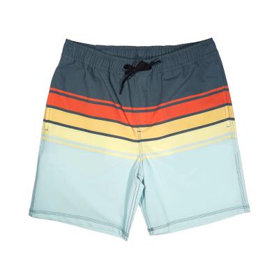 China parride Customized Logo Mens Lightweight Nylon Polyester Mixed Fabric Mens Elastic Waist Shorts for sale