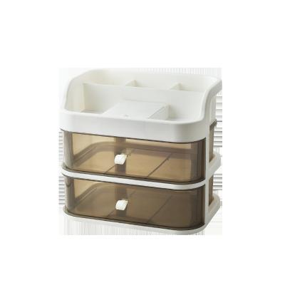 China Viable Desktop Makeup Organizer Cosmetic Storage Box for sale