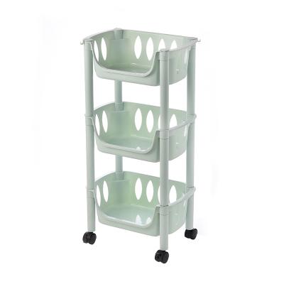 China Sustainable Sundries Storage Shelf Universal Rolling Cart for sale