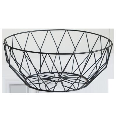 China Japan Style Minimalist metal basket for snacks and fruits for sale