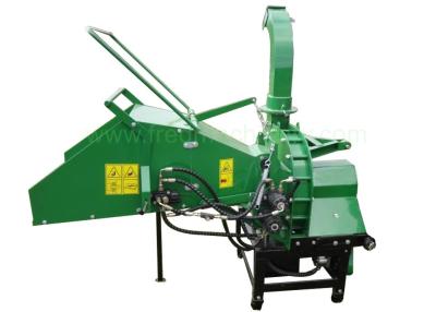 China 2 Cutting Blades Pto Wood Chipper Shredder , 3 Point Wood Chipper Shredder for sale