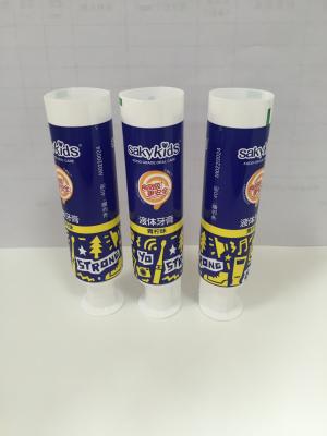 China Impresión offset con embalaje de tubos PBL laminados de 35 mm para pasta dental para el cuidado bucal en venta