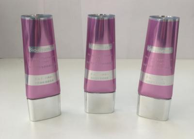 China Coating Aluminum Laminated Flat Oval Tube ,Cosmetic Tubes For BB Cream for sale