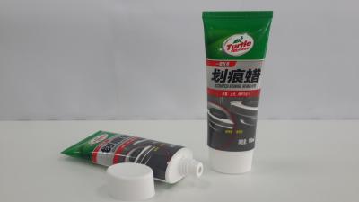 China Plastik lamelliertes flaches ovales Rohr 100ml mit guter Farbe der Sperren-125 der Längen-5 zu verkaufen