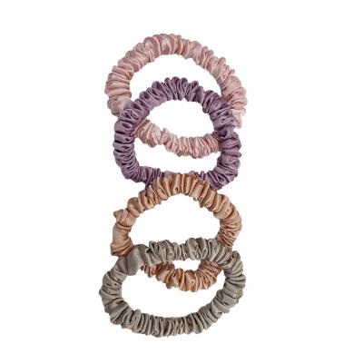 China Popular Women Moderate Convenient Girls Gift Small Gift Sealing Silk Hair Bands for sale