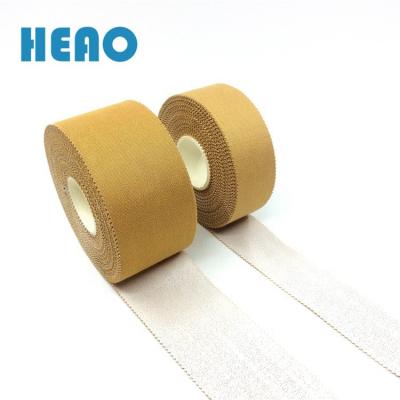 China 100% Premium Rayon Fabric Tan Tape Zinc Oxide Strapping Tape 3.8cm x 13.7m MANUFACTURER, Trading Company for sale