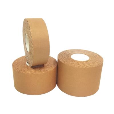 China Breathable Hot Adhesive Non Stretch Zinc Oxide Rigid Cast Strapping Tape for sale