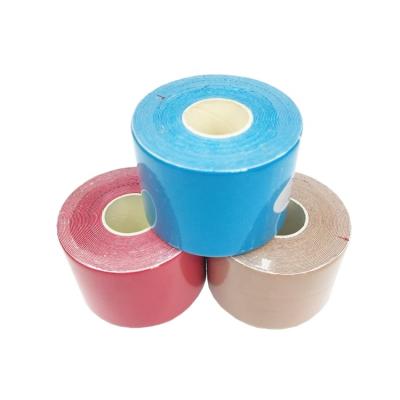 China OEM Breathable Skin Color Nylon Kinesiology Tape With Acrylic Glue for sale