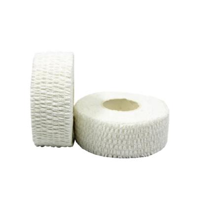 China Breathable Hot Melt Adhesive Sports Tape Cotton Elastic Adhesive Bandage for sale