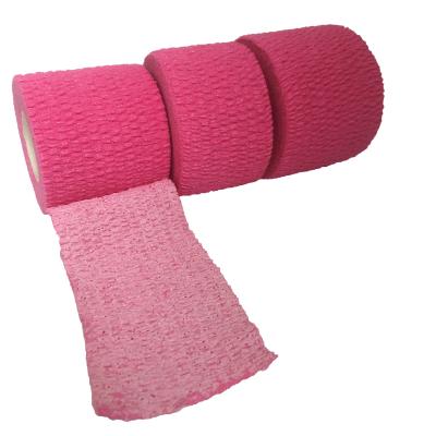 China Premium Quality Cloth Adhesive Bandage Thumb Bandage Weightlifting Hook Elastic Grip Bandage for sale