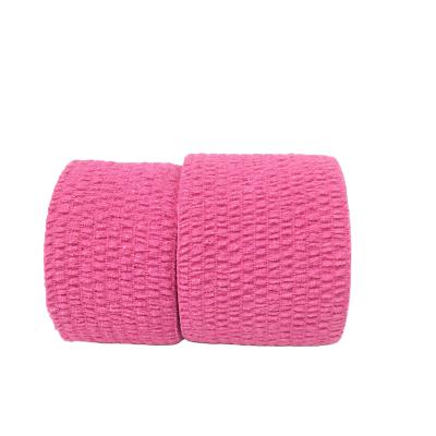 China Medical Adhesive High Elasticity Tear Elastic Bandage Adhesive Cotton Fabric 5.0cm for sale