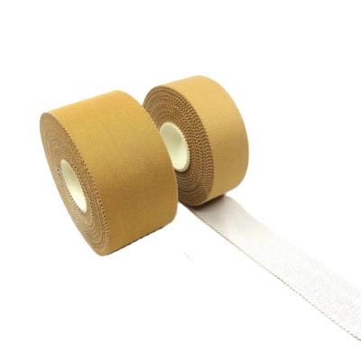 China 100% Rayon Cloth Elastoplast Zinc Oxide Ahesive Tape 38mm Rigid Sports Strapping Tape for sale