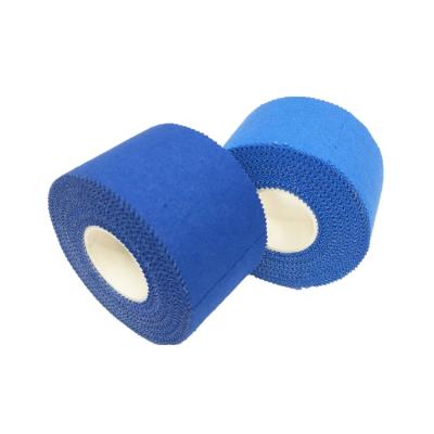 China 100% Cotton 1.5inch Length 15yards Sticky Cotton Tape Sports Athletic Tape for sale