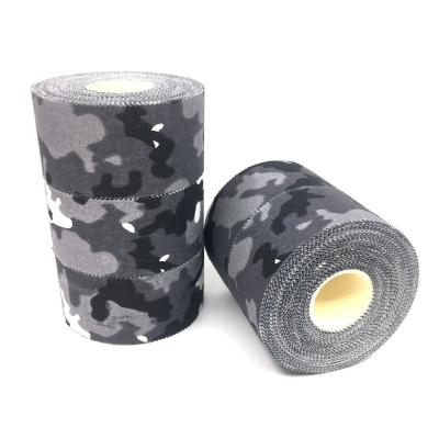 China Camouflage Strong Cotton Viscosity Band Hook Grip Weightlifting Sports Tape for sale