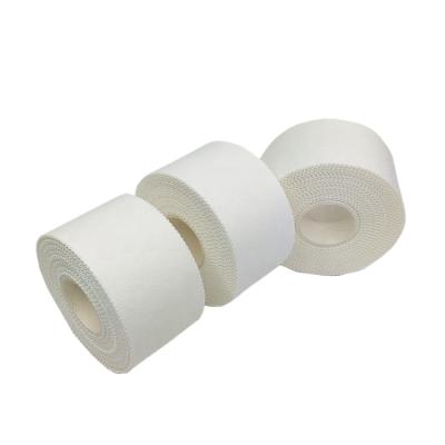 China Manufacturer White Sport Wrap Breathable Cotton Bandage Tape Tie Bandage for sale