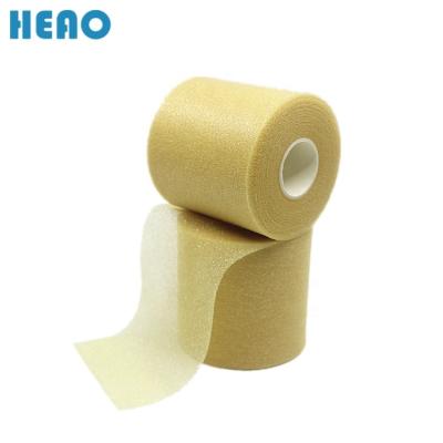 China 7cm*27m Breathable Sports And Medical Foam Under Wrap Tape Pretapering Bandage for sale