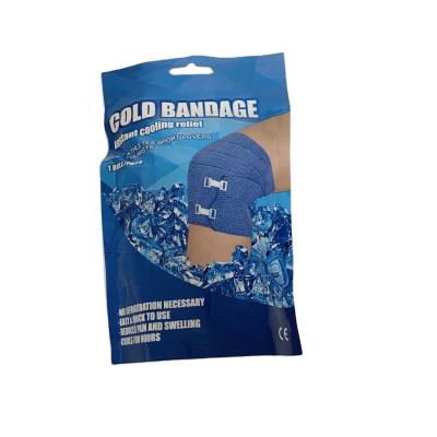 China 70% Cotton Pain Relief Bandage Wrap And Compress Therapy Sports Cooling Tape for sale