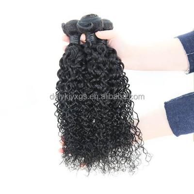 China Wholesale Curly Spot Curly HW08 Loop Hair Curtain Hair Bundles 100g 8-30inch Water Wave Virgin Human Weaves for sale