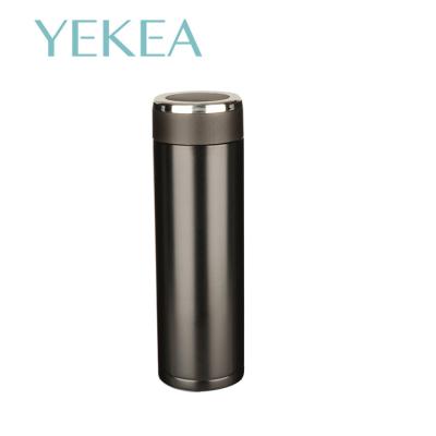 China Hot Selling PORTABLE Insulated Double Wall Stainless Steel Wine Bottle Tumbler With Lid for sale