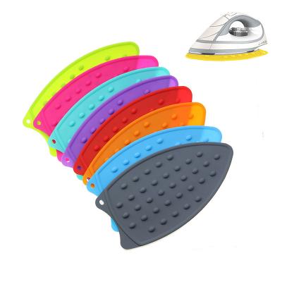 China Customized Viable Silicone Iron Rest Pad For Ironing Board Mat Iron Rest Pad Hot Resistant Almohadilla de hierro for sale