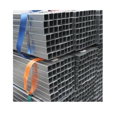 China Structural Pipe Steel Price Per Kg 25*25*1.3*6000 Pre Galvanized Rectangular Welded Steel Pipe / Tianjin Pre Galvanized Square Tubing for sale