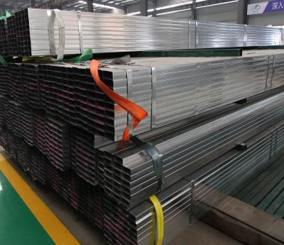 China Structural Pipe Pre Galvanized MS ERW Carbon Square Hollow Section Price Galvanized Square Welded Steel Tube for sale