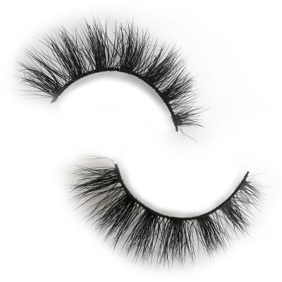 China Hot Selling Natural Private Label 25mm 3D Mink Eyelashes Real Siberian Mink Lashes With Custom Box for sale