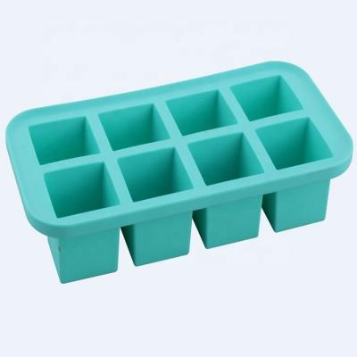 China Sustainable Home Use Silicone Ice Cube Tray for sale