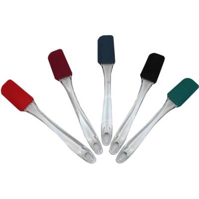 China Sustainable Heat Resistant PP Handle Silicone Spatula for sale