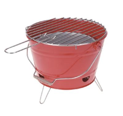 China BEST LINK Easily Assembled Balcony Used Tabletop BBQ Bucket Charcoal BBQ Grill for sale