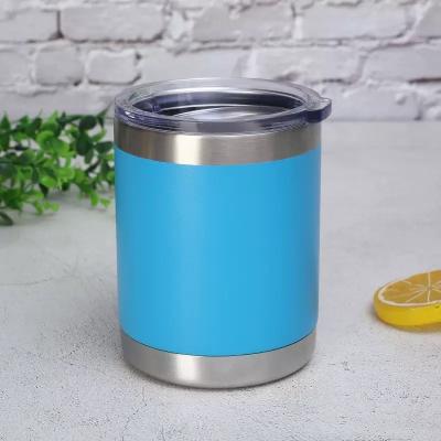 China Keep Cold-Hot Sale Double Wall Vacuum Mug With 12 Ounce Beer Can Stainless Steel Coffee Mugs for sale