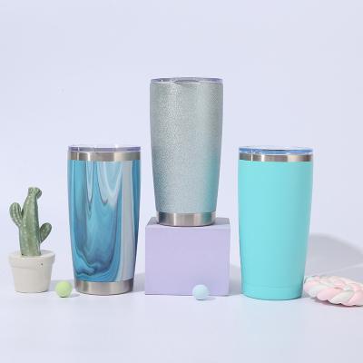 China Keep Cold Tumbler 20oz Double Wall Vacuum Mug Manufacture In Zhejiang for sale