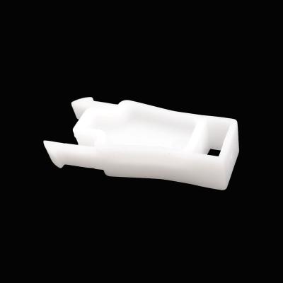 China High Precision Universal Manufacturing White Color Products Customized Injection Molding Plastic End Plug for sale