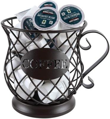 China Viable Fast Shipping Kup Keeper Keurig K Cup Coffee Pods Rack Storage for sale