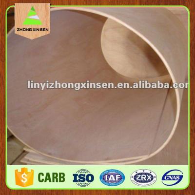 Chine 2015 hot sale 4x8 feet indoor high quality bendable plywood for export à vendre