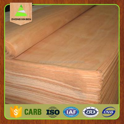 China Indoor natural wood veneer/cherry/cedar/okoume/oak/beech veneer for sale