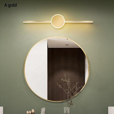 China Modern Modern LED Strip Mirror Front Light Bathroom Vanity Mirror Light Vanity Mirror Cabinet Light for sale